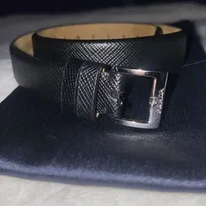 Prada | Accessories | Nib Prada Centurion Amex Blackleather